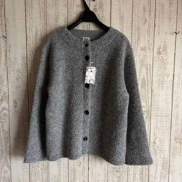 새상품 Permanent Age 울 알파카 가디건