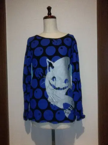 PUTUMAYO 푸투마요 체셔 고양이 프린트 긴팔 상의 06