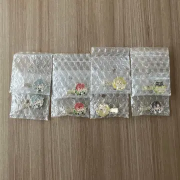 컬러풀 피치 메탈 헤어 클립 모후 시바 타츠운 쟉파파 히로