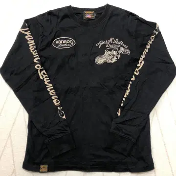 vanson 필릭스 긴팔T셔츠 자수 M사이즈