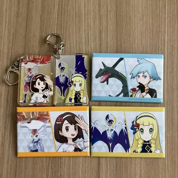 포켓몬 마스터즈 마네키네코 아크릴 키링 캔뱃지