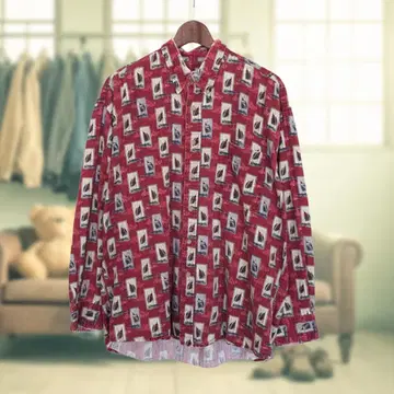 X'mas 세일 tribute 긴팔 셔츠 버튼 다운 요트