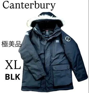 [ 컨디션 최상 ] 캔터베리 인버카길 다운 코트 blk XL 럭비