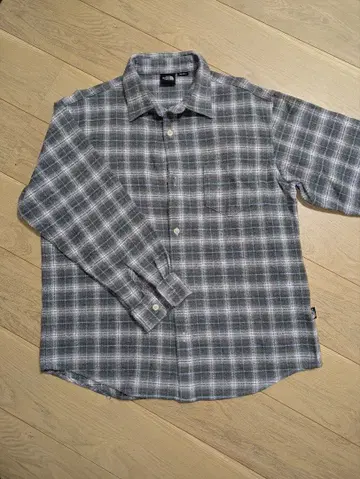 The North Face 체크 무늬 긴팔 셔츠
