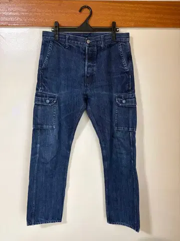 ONOMICHI DENIM PROJECT 카고 데님 팬츠 sizeXL