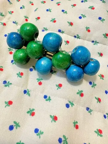 우드 헤어 클립 헤어핀