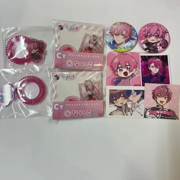 이레이스 나이코 아크릴 스탠드 키링, 폴라로이드풍 카드, 캔뱃지 세트