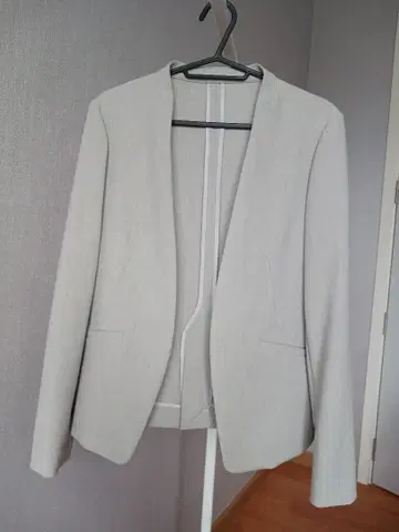 [ 미착용 ] green label relaxing 자켓 라이트 그레이