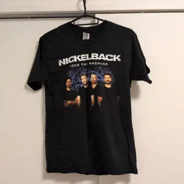 NICKELBACK 피드 더 머신 티셔츠 S