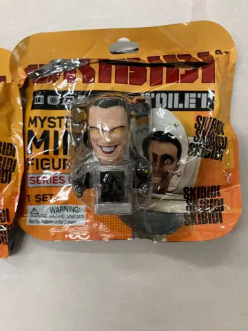 공식 SKIBIDI TOILET 미스터리 미니 피규어 스키비디 화장실