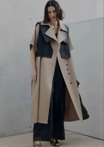 AMERI TRENCH MULTI WAY LONG VEST