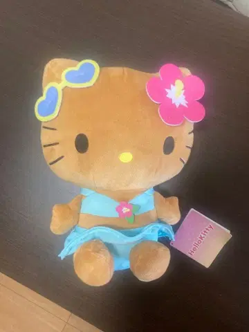 헬로키티 일광화상 갸루 봉제 인형