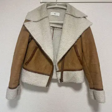 [ SLY ] 보아 포함 숏 기장 라이더 자켓