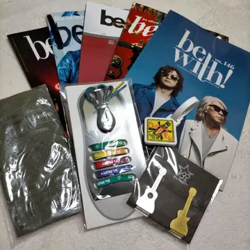 B'z 기념품 굿즈 bewith 140~143.146