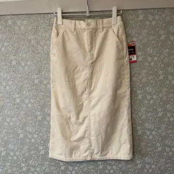 시마무라 크로시 안감 따뜻한 스커트 코듀로이 방풍