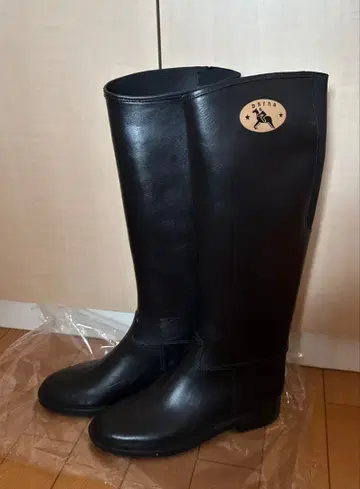 DAFNA 레인부츠 블랙 롱 부츠 23.5cm