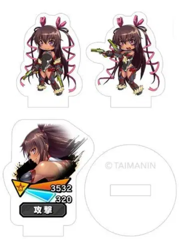 배틀 화면 세트 캐릭터 세트 ver. [뇌격의 대마인] 미즈시로 유키카제