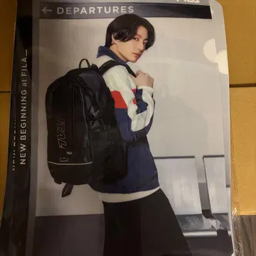 FILA 백팩 클리어 파일 세트