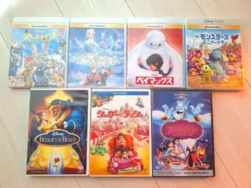 디즈니 애니메이션 DVD 7작품 세트 주토피아