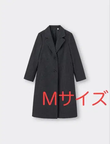 GU 코지 멜톤 테일러드 코트