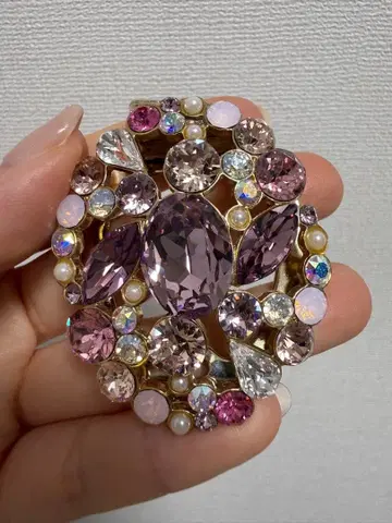 Reliance 브로치 스톨 클립 펜던트 탑