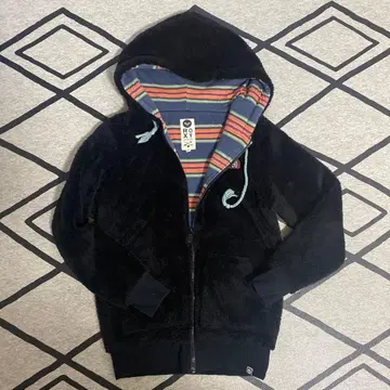 ROXY 플리스 자켓 S 블랙