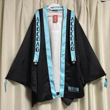 ACDCRAG ERROR CODE 기모노 자켓 블루 부속 벨트 없음