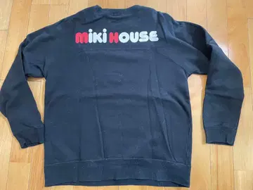 MIKI HOUSE 로고 성인 트레이닝복 블랙 M 사이즈