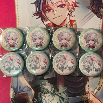 니지산지 산리오 Dytica 캔뱃지 무라쿠모 카게츠