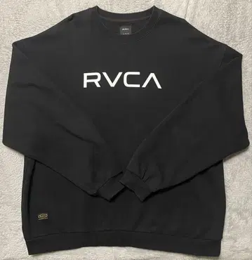 RVCA 루카 후드 맨투맨 트레이닝복 블랙