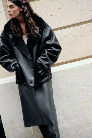 새상품급 ZARA ZW 컬렉션 더블 페이스 자켓 S 사이즈