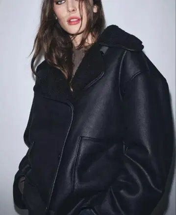 새상품급 ZARA ZW 컬렉션 더블 페이스 자켓 S 사이즈