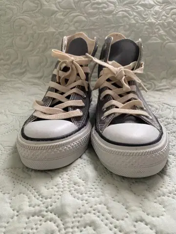 CONVERSE ALL STAR 그레이 하이컷 스니커즈