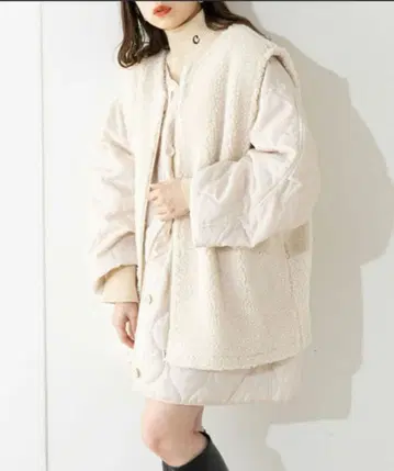 Chico 집업 블루종 화이트