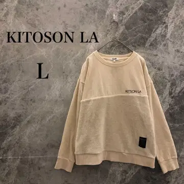 [새상품급] KITOSON LA 키트슨 엘르 트레이닝복 L 베이지