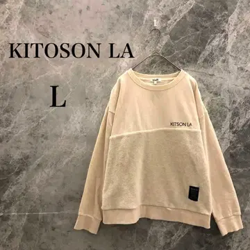 [새상품급] KITOSON LA 키트슨 엘르 트레이닝복 L 베이지