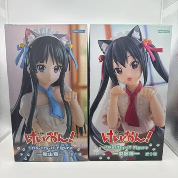 케이온! Trio-Try IT 피규어 고양이 귀 2체 세트