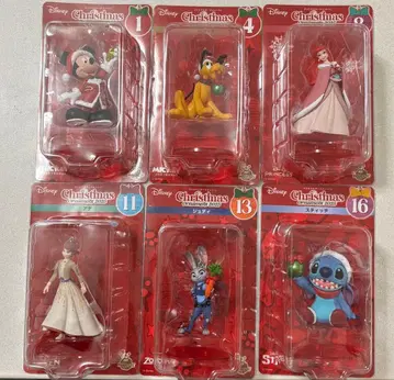 디즈니 크리스마스 오너먼트 2025 피규어 세트