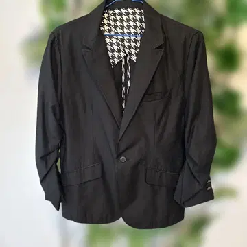 블랙 테일러드 자켓