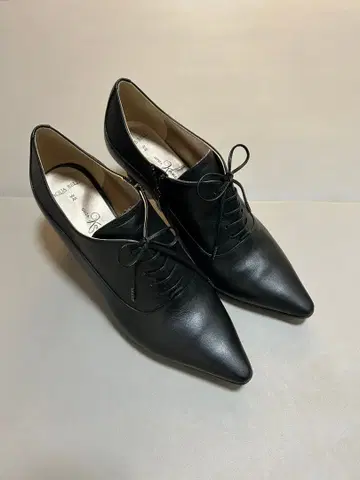 긴자 카네마츠 레이스업 부티 25.5