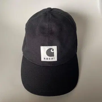 새상품급! sacai 캡 블랙 사카이