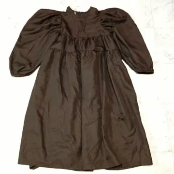 미사용 tsuyoshi yao (츠요시 야오) 볼륨 슬리브 원피스 F