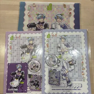 미남 고등학교 지구 방위부 WEB 복권 VEPPer 8종 세트