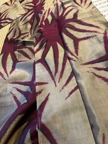 명선 앤티크 이중 기모노