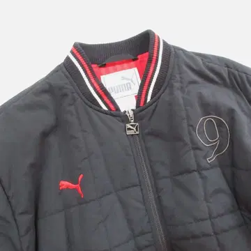[ puma ] 퀼팅 패딩 자켓 블랙 size M