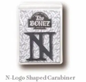 THE BONEZ N-logo 카라비너 블랙