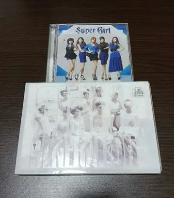 초회 한정판 CD+DVD KARA & Super Girl