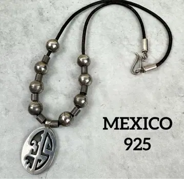 MEXICO 멕시칸 주얼리 실버 925 오버레이 목걸이