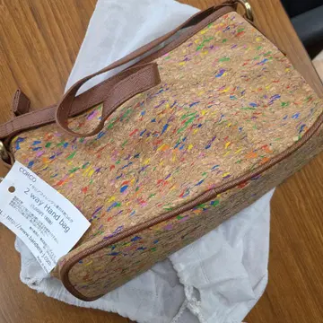 한국 CORCO 2way 핸드백 컬러풀