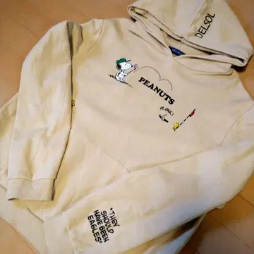 델 솔 골프 여성용 골프웨어 스누피 후드티